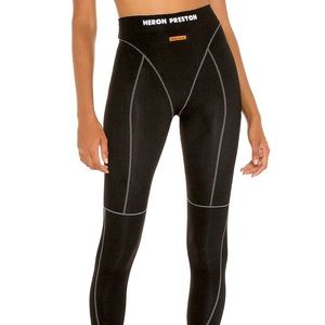 ‪NEW Heron Preston Logo-Waistband Active Leggings‬ (S/M)